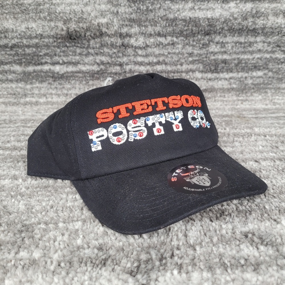 STETSON X POST MALONE STUDDED SNAPBACK HAT LIMITED RELEASE RARE